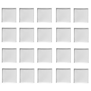 Empty Metal Pans 20 Pack - Square